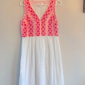 Vineyard vines white neon maxi